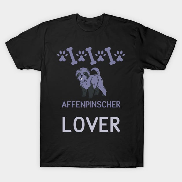 Affenpinscher Lover T-Shirt by AmazighmanDesigns